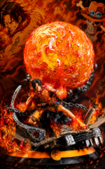 One Piece: Ace Figure with Light 56cm