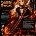 Demon Slayer: Rengoku Steel Sword 102cm