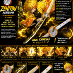 Demon Slayer: Zenitsu Steel Sword 104cm