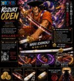 One Piece: Oden Sama Steel Sword 105cm