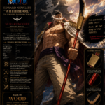 One Piece: White Beard Edward Newgate Wood Blade 150cm