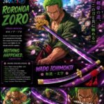 One Piece: Zoro Steel Sword 105cm