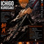 Bleach: Ichigo Steel Sword 105cm