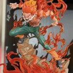 Naruto: Might Guy Figure with Light.