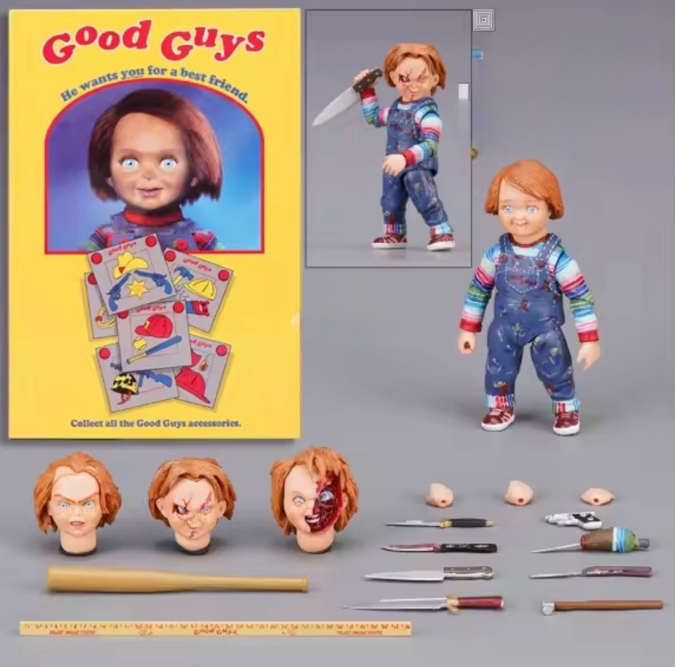 screenshot-414 GOOD GUYS CHUCKY Halloween Day Horror Doll - Image 1